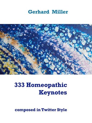 cover image of 333 Homeopathic Keynotes